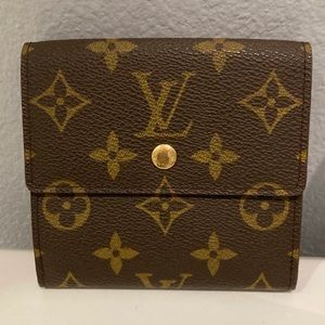 Louis Vuitton Monogram Portefeiulle Elise Trifold Wallet